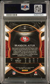 Graded 2020 Panini Select Brandon Aiyuk #66 Silver Prizm Rookie RC Football Card PSA 10 Gem Mint