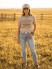 A Cowboy Always Finds A Way To Leave Graphic Tee by Wild Junkie