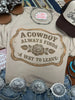 A Cowboy Always Finds A Way To Leave Graphic Tee by Wild Junkie