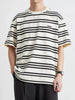 Men's Plus Size Striped Casual Round Neck T-Shirt by Simply Love