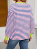 Striped Long Sleeve Casual T-Shirt by Simply Love