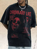 Men's Vintage Graphic Print Oversized T-Shirt by Simply Love