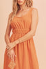 Side Slit Round Neck Sleeveless Tank Maxi Comfortable Dress For Women, Effortless Style, Perfect for Warm Weather by Stevvex