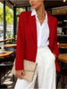 Women's Slim Fit Lapel Collar Long-Sleeve Blazer – Waist-Cinched by FitiqueFit