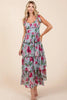 Layered Floral Sweetheart Neck Maxi Dress – Elegant and Romantic Floral Maxi Dress with Feminine Sweetheart Neckline by Stevvex