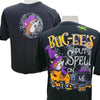 Buc-ee's 2025 Halloween Glow-in-the-Dark "Put a Spell on Me" T-Shirt by Dog Mom Hat