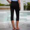 Women’s Slim Fit Cropped Leggings – High Elasticity Tight Pants by FitiqueFit