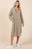 Button Down Long Sleeve Shirt Dress For Women – Timeless, Versatile, Classic, and Sophisticated Wardrobe Essential by Stevvex