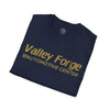 Valley Forge Automotive Center T-Shirt – Unisex Softstyle Tee for Car Lovers & Garage Fans by Dog Mom Hat