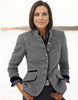 Women’s Color-Block Woolen Jacket – Multi-Button Casual Elegant Coat by FitiqueFit