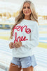 Round Neck Long Sleeve Sweatshirt by Wild and Free Boutique