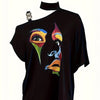 Women’s One-Shoulder Printed T-Shirt by FitiqueFit