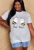 Simply Love Full Size BOO BEES Graphic Cotton T-Shirt by Simply Love