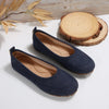 Women’s Low-Cut Round Toe Loafers – Slip-On Flat Casual Shoes by FitiqueFit