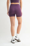 MONO B Venice Cloud Light Contour Biker Shorts