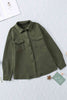 Comfortable Button-Down Collared Jacket Classic Lightweight Classic Design With Pockets by Stevvex