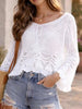 Lightweight Crochet Knit Cover Up by Wild and Free Boutique