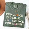 Comfort Colors Pro-Choice Feminist Shirt – Women’s Rights Tee, LGBTQ+ Pride & Activist Apparel by Dog Mom Hat