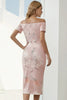 Charming Printed Off-Shoulder Midi Dress with Slit Classy & Feminine Look by Stevvex