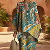 Women's Colorful Print Casual Dress by FitiqueFit