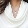 Women's Elegant Draped Neck Blouse by FitiqueFit
