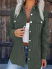 Corduroy Button-Down Jacket by Wild and Free Boutique