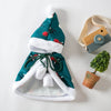 Cat Christmas Clothes Little Red Riding Hood Cape Cloak by My Store