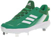 adidas Mens Icon 7 Baseball Shoe White/Team Green/Team Semi Sol Green 12 by EasyOptionXY
