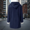 Sherpa-Lined Duffle Toggle Jacket with Hood — Warm Hooded Fleece Coat by FitiqueFit