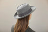Vintage Bow British Retro Flat Top Hat for Women by FitiqueFit