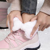 Women’s Winter Fleece-Lined Thicker Non-Slip Cotton-Padded Outdoor Mid-Boots by FitiqueFit