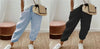 Women’s Cotton Linen Casual Pants – Solid Color by FitiqueFit
