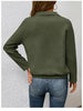 Textured Quarter Snap Sweatshirt by Wild and Free Boutique