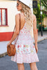 Floral V-Neck Sleeveless Cami Dress