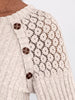 Ribbed Knit T-Shirt with Lace Shoulder Detail by Simply Love