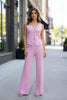 Beach Bohemian Wide-Leg Pants Set | Sleeveless Two-Piece by FitiqueFit