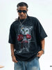 Men's Cat Graphic Vintage Wash T-Shirt by Simply Love