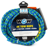 WOW Watersports 60ft 4-Rider 4K Tow Rope with 2 Sections