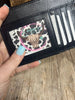 Pink Electric Rodeo Checkers Mini Wallet by Neon Spur