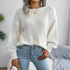 Women’s lantern sleeve knit sweater by FitiqueFit