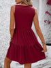 V-Neck Sleeveless Mini Dress Charming Design Women Dress Lightweight Dress For Girls by Stevvex