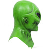 Halloween Party Green Alien Latex Mask by My Store