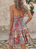 Paisley Print Halter Neck Mini Dress by Wild and Free Boutique