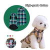 Winter Pet Dog Clothes Heavy Cotton Pet Clothes Jacket Plaid Zipper Down Jacket Pets Supplies by My Store