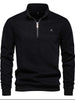 Men's Quarter Zip Long Sleeve Sweatshirt