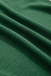 Green Smocked Sleeveless Wide Leg Jumpsuit with Pockets