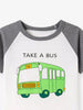 Children's Cartoon Vehicle Graphic Raglan Sleeve T-Shirts by Simply Love