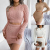 Women’s knit sweater and skirt set by FitiqueFit
