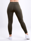 JupiterGear High-Waisted Pilates Leggings with Side Pockets & Mesh Pan