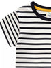 Children's Embroidered Striped Round Neck T-Shirt by Simply Love